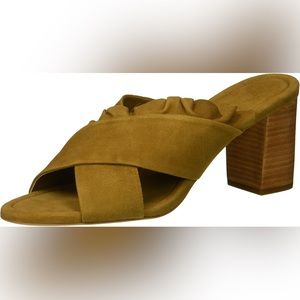 Loeffler Randall Talley Sandal. Size 10. Cognac/brown color.